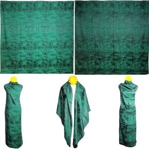 NWT Double Sided Silk Scarf 52"x52" Large Square Shawl Wrap 3014